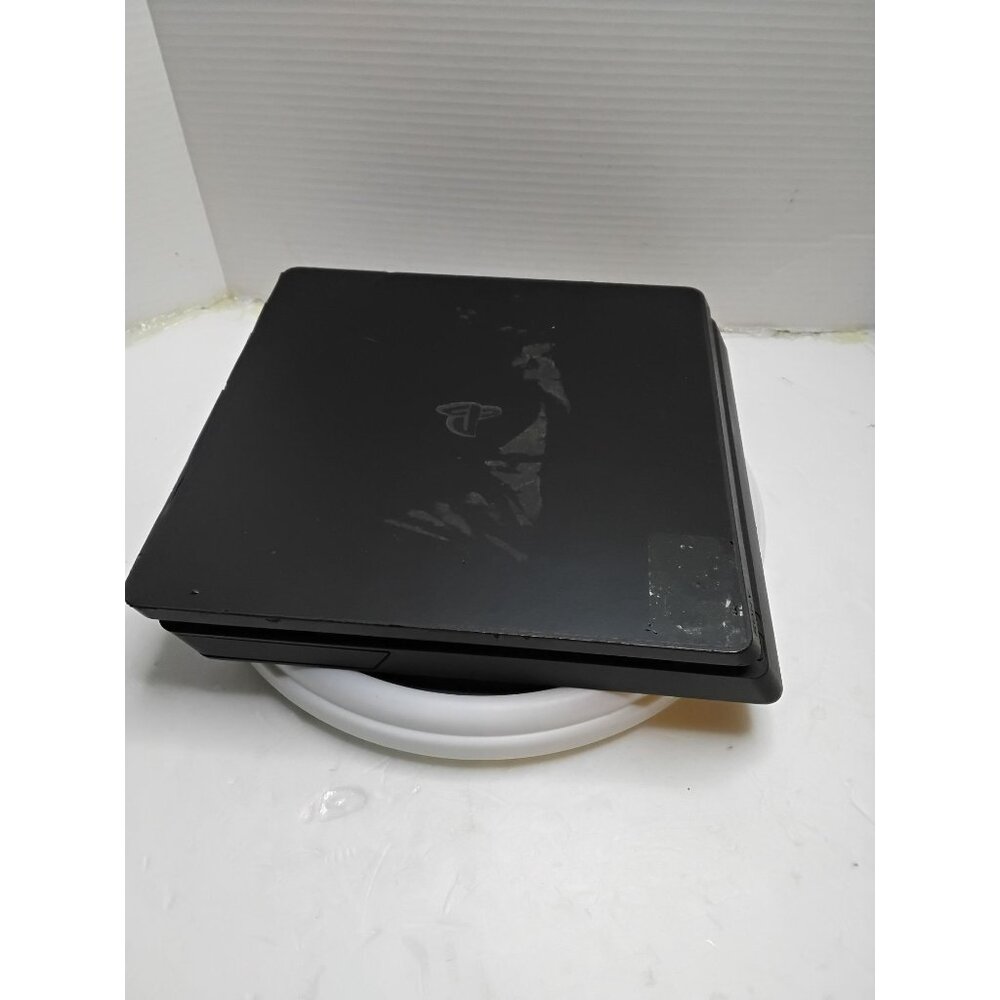 Sony PS4 Slim 1TB Console Bundle W/ Black & Red DualShock 4 Controllers & Power - Picture 10 of 11